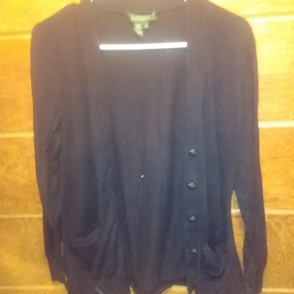 Lauren Ralph Lauren button up sweater